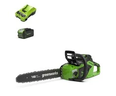 Grandininis pjūklas 1,8kW 40V 4Ah 40 cm GD40CS18K4 (su 4Ah akumuliatoriumi ir krovikliu)