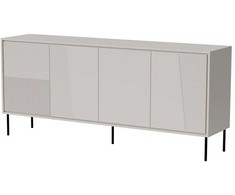 Cama Meble Kombinuota Komoda - Smeg 200x45x88 Kreminė Matinė