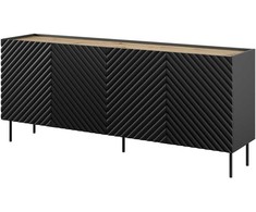 Cama Meble Komoda - Onda 200x45x85 Juoda