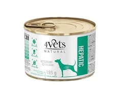 Drėgnas Šunų Maistas - 4VETS Natural Hepatic Dog, 185 g