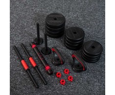 Reguliuojamų svarmenų rinkinys HMS SGN130 PRO 6 viename, 30 kg