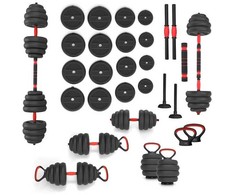SGN140 (2 DALYS) PRO SET 6IN1 SVARMENŲ RINKINYS 40KG HMS