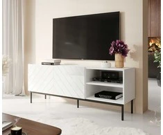 Laikiklis Cama Meble TV Spintelė - Abergo 150x42x60 Cm Balta