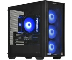 Stacionarus kompiuteris Kompiuteris - Actina AMD Ryzen 5 5600, 16 GB DDR4, 1 TB SSD, Radeon RX 7600 Juoda