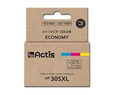 Rašalo Kasetė - Actis KH-305CR, Derantis Standartinė Išeiga, Žydras, Rausvai Raudona, Geltona