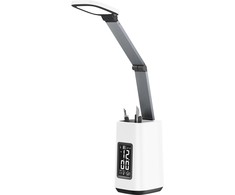Activejet AJE-TECHNIC LED stalinė lempa su ekranu baltas