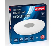 Lubinis šviestuvas Modernus LED lubų plafonas Activejet UFO LED 18W