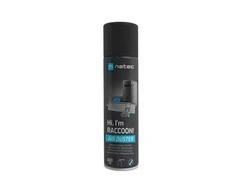 NATEC Suspausto oro dulkių šluostė Raccoon Air 600ml