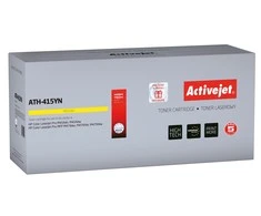 Tonerio Kasetė - Activejet ATH-415YN, HP 415A, 2100 Puslapių, Geltona