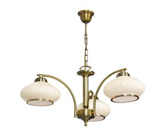 Activejet Classic lubinis sietynas pakabinamas šviestuvas RITA Patina triple 3xE27 svetainei