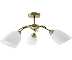 Pakabinamas šviestuvas Activejet lubinis šviestuvas NIKITA 3P E37 3x40W Patine
