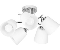 Pakabinamas Šviestuvas - Activejet Aje-Emily E27, Balta 5x40W
