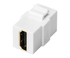 Lizdas HDMI keystone (2x moteriškas), spalla balta ALANTEC