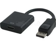 Akyga Adapteris HDMI lizdas - DisplayPort kištukas 0.15m