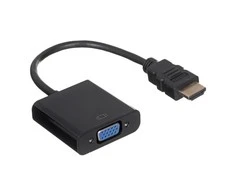 Akyga keitiklis pritaikytas su kabina;e AK-AD-42 HDMI (m) / VGA (f) 15cm