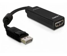 DELOCK Adapteris DP-St > HDMI-Bu 22.5cm juodas