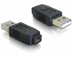DELOCK Adapteris USB micro-A+B lizdas prie USB2.0-A kištuko