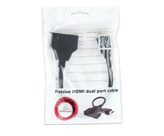 GEMBIRD DSP-2PH4-04 adapteris HDMI AM - HDMI AF x2 skirstytuvas