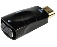 „Gembird“ adapteris HDMI-A(M)->VGA(F) + Audio