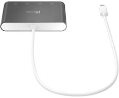 J5 Create J5create - USB-C į 4 prievadų HDMI adapteris keliems monitoriams