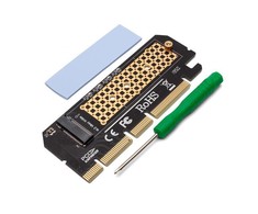 M.2 Adapteris - Savio AK-41 PCI-E Išplėtimo Kortelė
