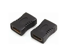 Adapteris - SAVIO CL-111 HDMI (F) į HDMI (F) Tiesus Juostinis Juodas