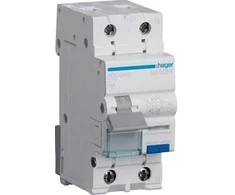 Hager Polo Hager 1 + N 10A C 0,03A AC ADC960D