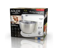 Virtuvinis kombainas Adler | AD 4216 | 1000 W | Greičių skaičius 6 | Bowl capacity 4 L | Baltas