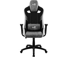 Žaidimų Kėdė - Aerocool Count AeroSuede, Juoda, Pilka