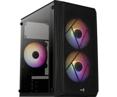 AEROCOOL PGS CS-107-A-BK-v2 FRGB - PC dėklas