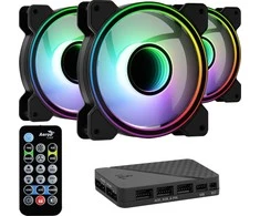 Ventiliatoriai - Aerocool Mirage 12 ARGB Pro 12 cm Juodi