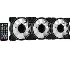 Ventiliatoriai - Aerocool Mirage 12 ARGB Pro 12 cm Juodi