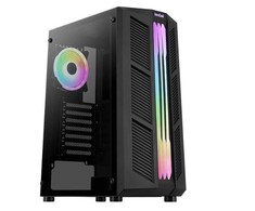 AEROCOOL PGS PRIME-G-BK-v2 ARGB Juodas Mid Tower PC dėklas