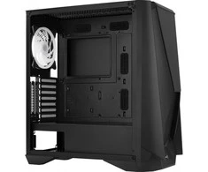 AEROCOOL PGS VISOR-G-BK-v1 ARGB Juodas Mid Tower PC dėklas