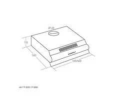Įmontuojamas gartraukis AKPO WK-7 P 3060, inox