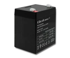 QOLTEC 53033 Baterija AGM 12V 4.5Ah max.1.35A