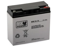 Mw Power MWPower MWS 12V 18Ah M5(T13) AGM akumuliatorius, 5 metai
