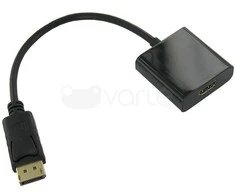 Akyga Adapteris HDMI lizdas - DisplayPort kištukas 0.15m
