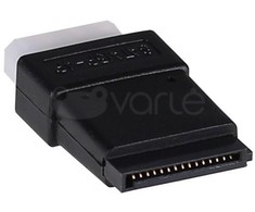Kabelis Akyga AK-CA-54 (SATA - Molex 4-pin ; spalva juoda)