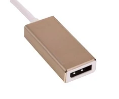 USB adapteris Akyga USB-C – DisplayPort Gold (AK-AD-56)