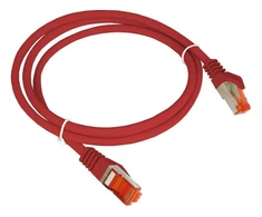 Patch-cord F/UTP kat.6 PVC 5.0m raudona ALANTEC