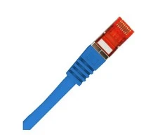 Patch-cord F/UTP kat.6 PVC 1.0m mėlyna ALANTEC