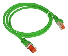 Patch-cord F/UTP kat.6 PVC 5.0m žalia ALANTEC