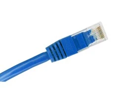 Patch-cord U/UTP kat.6A LSOH 1.0m mėlyna ALANTEC