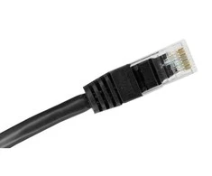 Patch-cord U/UTP kat.6 PVC 2.0m juoda ALANTEC