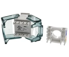 Jungtis - Alantec MB003-1 RJ45 Moteriška Tiesi 1.5A Balta/Žalia