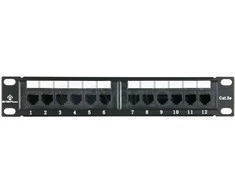 Alantec PK014 Komutacinė panelė 10'' UTP kat. 5e 12 prievadų