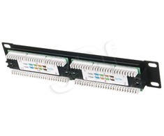 Komutacinė panelė UTP 12 prievadų LSA 10" 1U ALANTEC