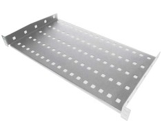 Alantec Fiksuota lentyna 19 colių 1U gylis 350mm Pilka