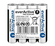 Alkaline batteries everActive Pro Alkaline LR6 AA - 4 pieces